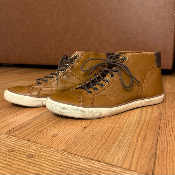 Coach Leather men’s sneakers size 9 - Picture 4 of 10